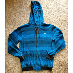 Vans Zip Hoodie Jacket w/ Pocket Skateboard Streetwear Teens Youth Boys Girls